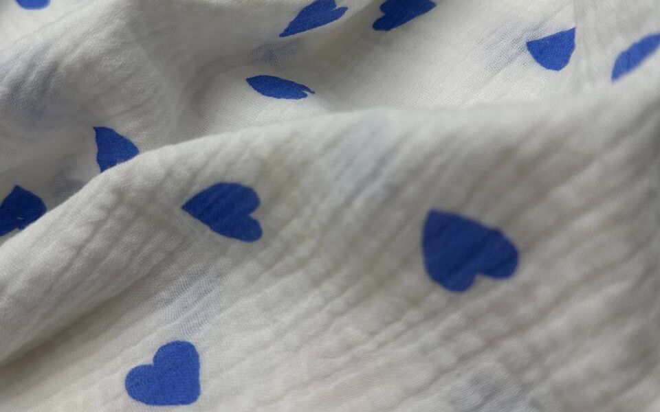 Tkanina Muślin bawełniany double gauze D23C3