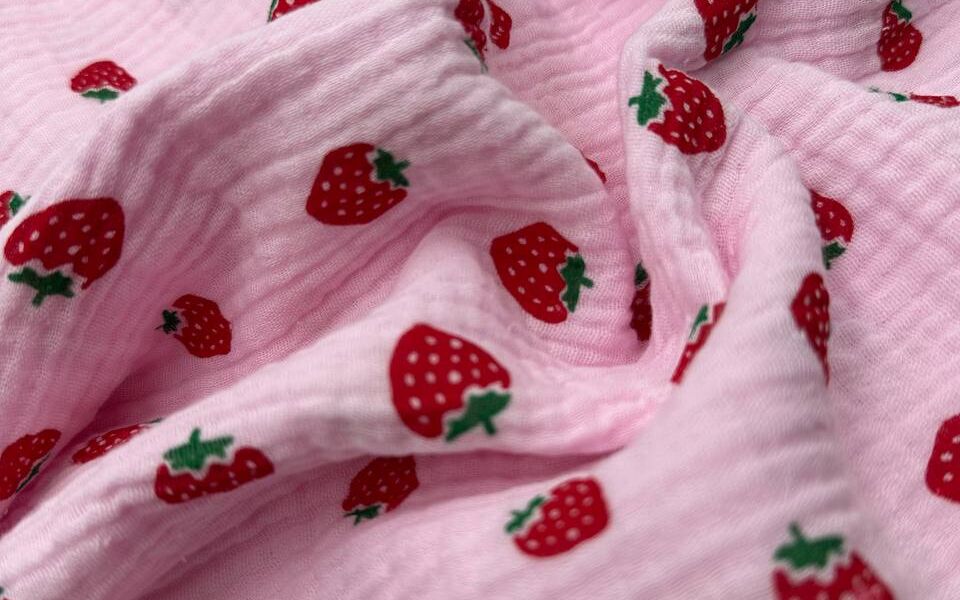 Tkanina Muślin bawełniany double gauze D25C2