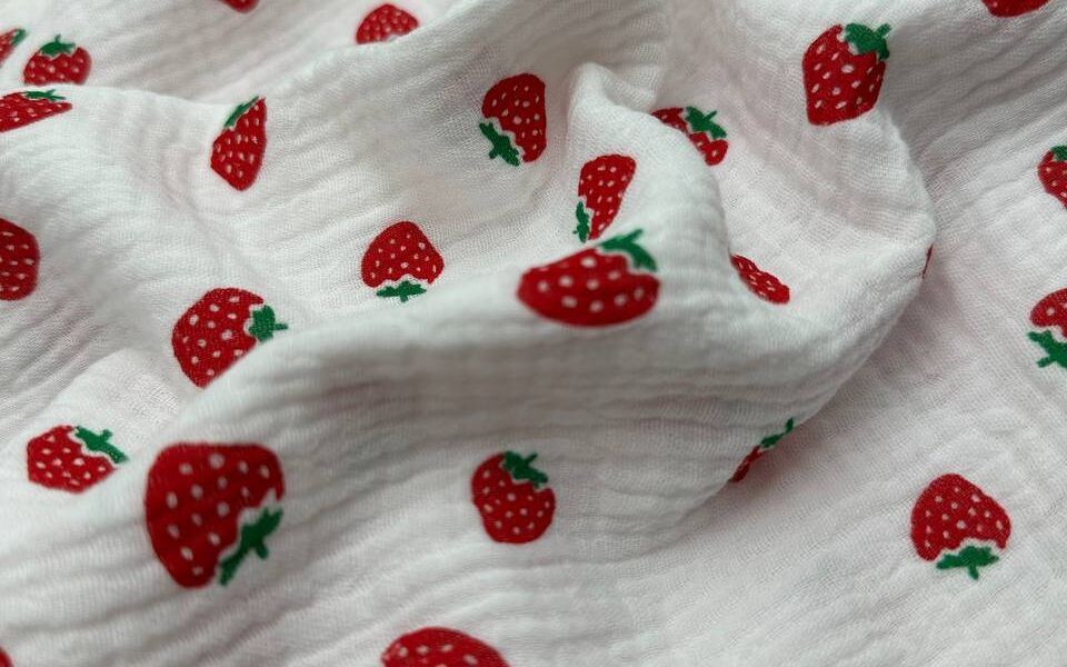 Tkanina Muślin bawełniany double gauze D25C1