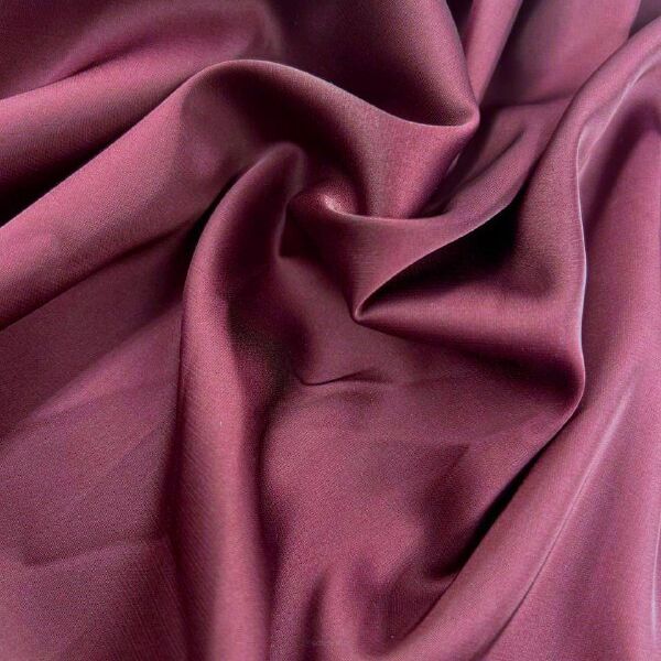Tkanina Satyna Armani ciemne bordo