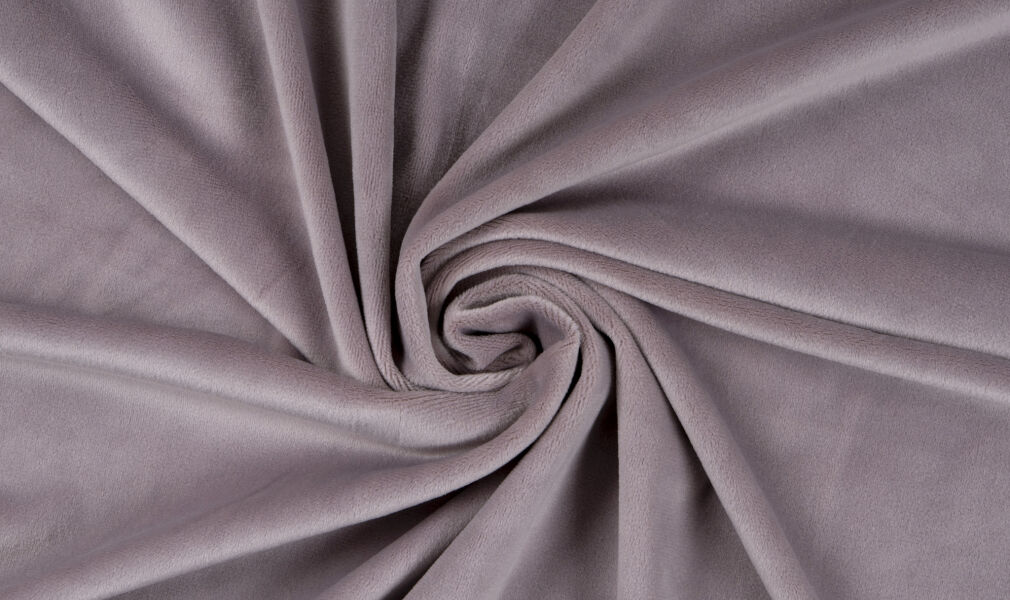 Welur elastyczny SUPERSOFT  DEAUVILLE MAUVE - 180 cm