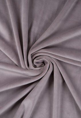 Welur elastyczny SUPERSOFT  DEAUVILLE MAUVE - 180 cm