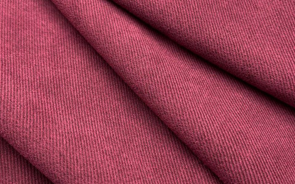 Zamsz diagonal burgundy