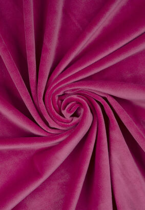 Welur elastyczny SUPERSOFT  RASBERRY SORBET- 180 cm