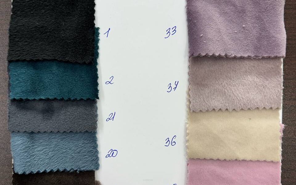 Dzianina Welur supersoft - Próbnik